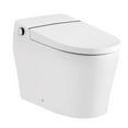 thumbnail image 1 of OVE Decors Ella White Tall Elongated Smart Toilet with Bidet Toilet Seat, 1 of 17