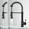 thumbnail image 3 of Vigo Edison Pull-Down Spray Kitchen Faucet (Matte Black), 3 of 16