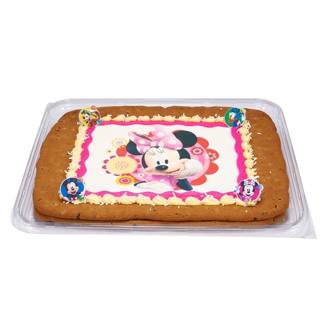 Minnie Mouse Half Sheet Cookie Cake