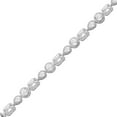 thumbnail image 2 of Multi-Cut Gemstone Halo Tennis Bracelet in Sterling Silver, 2 of 3