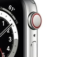 thumbnail image 2 of Apple Watch Series 6 Stainless Steel Case with Milanese Loop 40mm GPS + Cellular (Choose Color), 2 of 8