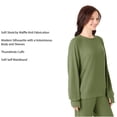 thumbnail image 7 of Member's Mark Women's Waffle Crewneck, 7 of 7