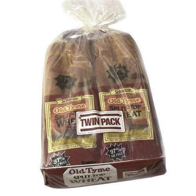 Old Tyme Split Top Wheat Bread 22 oz., 2 pk.