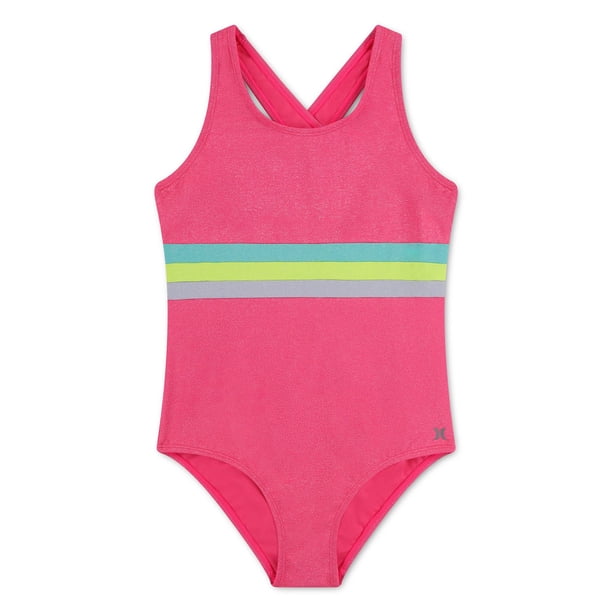 半額！新品未使用タグ付Hurley　スプリングkids14 women xs〜s Hurley Girls 2-Piece Braided Ruffle Tankini - Samsclub.com