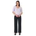 thumbnail image 4 of Sam Edelman Women's Pintuck Wide Leg Jean, 4 of 9