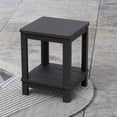 thumbnail image 1 of Keter Deluxe Side Table with Shelf, 1 of 8