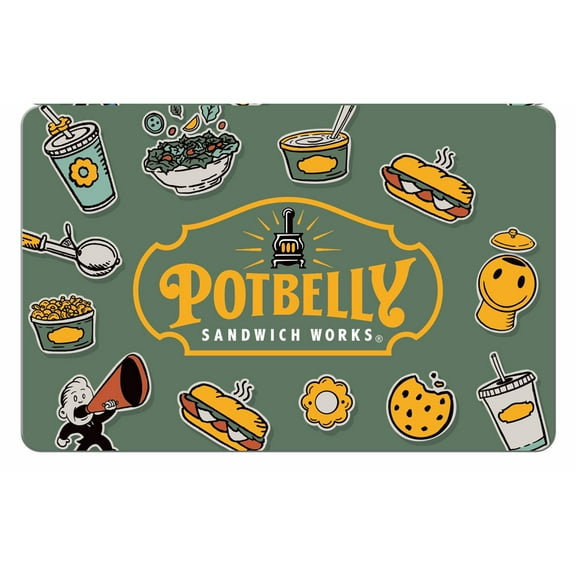 Potbelly Sandwiches $50 Gift Card Multi-Pack, 2 x $25