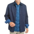 thumbnail image 4 of Nick Graham Men's Linen Overshirt, 4 of 8