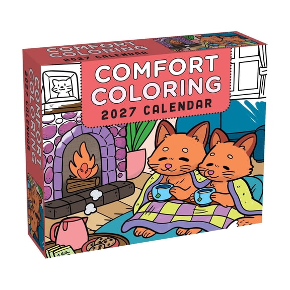 Comfort Coloring 2027 Day-to-Day Calendar by Andrews McMeel