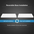 thumbnail image 5 of OVE Decors Shower Base with Reversible Drain 60", Assorted Sizes, 5 of 12