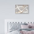 thumbnail image 3 of Spirals in Silver Minimal Canvas Print by Oliver Gal Prints, 3 of 4
