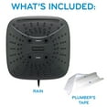 thumbnail image 7 of Oxygenics Transpire 5-Setting Rain Shower Head, Various Finishes, 7 of 13
