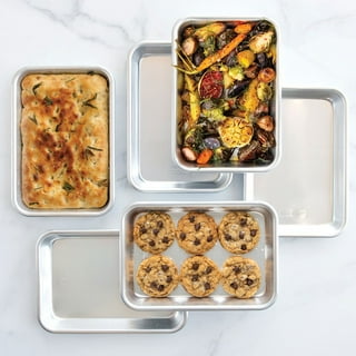 Nordic Ware Naturals 6-Piece Silver Eighth Sheet Pans