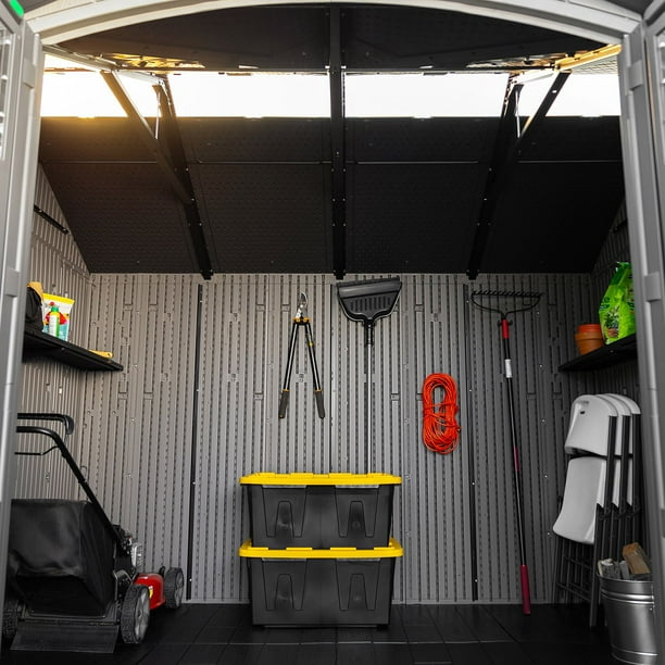 Lifetime 10' x 8' Outdoor Storage Shed, Gray - Samsclub.com