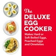 thumbnail image 5 of Dash Deluxe 12-Egg Cooker and Steamer, Choose Color, 5 of 6