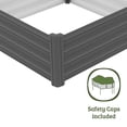 thumbnail image 7 of The Organic Garden Co. Hakea 4' x 4' x 1' Metal Square Garden Bed, 7 of 9