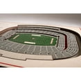 thumbnail image 3 of YouTheFan Georgia Bulldogs 17"x13" 3D 5 Layer Stadium View Wall Art, 3 of 5