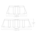 thumbnail image 8 of Prism Frame Rectangular Above Ground Pool Set, L 16' x W 8' x H 42", 8 of 8