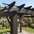 thumbnail image 9 of Range Steel Pergola with Trellis Roof & PowerPort, 9 of 13