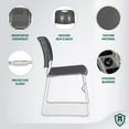 thumbnail image 5 of NPS 8500 Series Ultra-Compact Plastic Stack Chair, Assorted Colors 4 Pack, 5 of 10