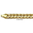 thumbnail image 3 of Curb Chain Bracelet in 14K Gold, 8mm, 3 of 4