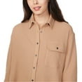 thumbnail image 5 of Buffalo Women's Waffle Button-Down Top, 5 of 9