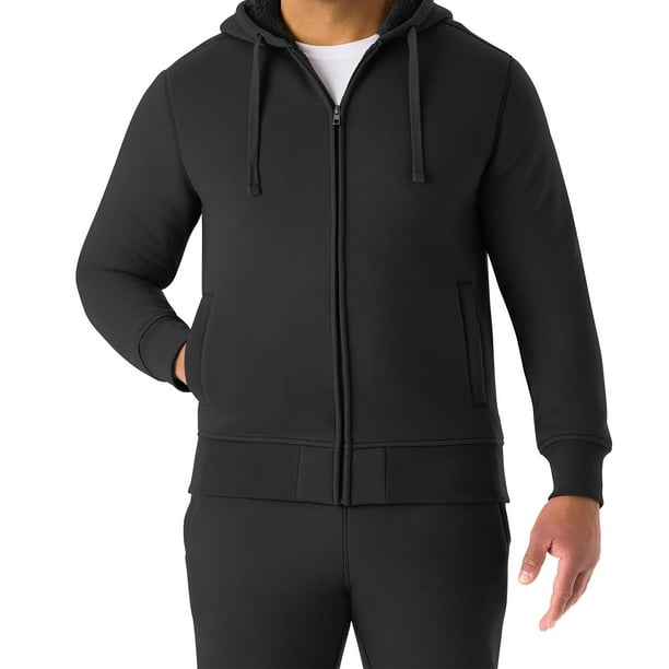Member's Mark Men's Sherpa Lined Full Zip Hoodie