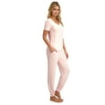 thumbnail image 2 of Steve Madden Women's Short Sleeve Top & Pant Pajama Set, 2 of 5