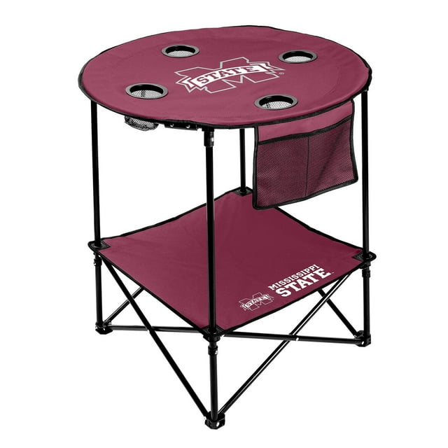 Logo Brands Mississippi State Bulldogs 27.6in Round Tailgate Table