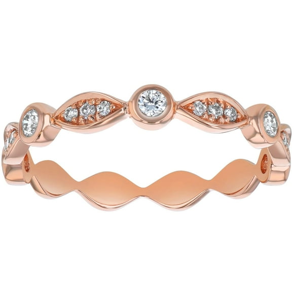 Stackable 0.25 CT. T.W. Diamond Anniversary Band in 14K Gold