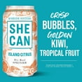 thumbnail image 3 of SHE CAN Island Citrus Dry Rosé Spritzer (375 ml can), 3 of 7