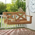 thumbnail image 1 of Backyard Discovery Cedar Farmhouse Porch Swing, 1 of 6