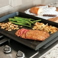 thumbnail image 4 of Nordic Ware Ceramic Nonstick Double Backsplash Griddle, 4 of 8