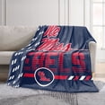 thumbnail image 2 of Logo Brands Ole Miss Rebels 60"x70" Super Plush Blanket, 2 of 7