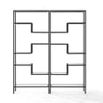 thumbnail image 4 of Crosley Sloane 2-Piece Etagere Bookcase Set, 4 of 7
