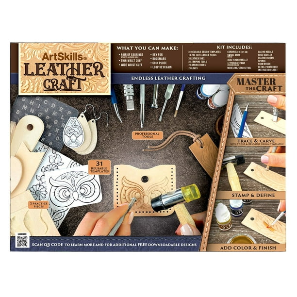 ArtSkills Leather Craft Kit, 64 pc - Samsclub.com