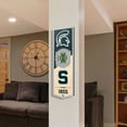 thumbnail image 2 of YouTheFan Michigan State Spartans 6"x19" 3D Stadium View Banner, 2 of 6