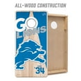 thumbnail image 3 of YouTheFan Detroit Lions 2'x4' Cornhole Board Set, 3 of 6