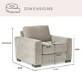 thumbnail image 4 of Member's Mark Harrison Fabric Chair, 4 of 11
