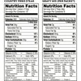 thumbnail image 3 of Fast Fixin'® Restaurant Style Country Fried Steaks with Gravy Mix, Frozen 45.5 oz, 10 ct., 3 of 5