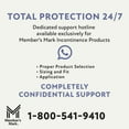 thumbnail image 4 of Member's Mark Total Protection Incontinence Underwear for Women, Choose Size, 4 of 13