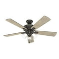 thumbnail image 1 of Hunter 52" Crestfield Indoor Ceiling Fan with LED Light and Pull Chain, 1 of 10