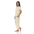 thumbnail image 5 of Flora Nikrooz 2 Piece Short Sleeve Capri PJ Set, 5 of 12
