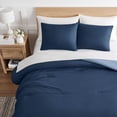 thumbnail image 3 of London Fog 3-Piece Reversible Comforter Set, 3 of 5