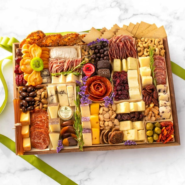 Nibble Charcuterie Grand Meat and Cheese Board