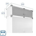 thumbnail image 2 of Seville Classics UltraHD Stacking Top Cabinet, 60” W x 24” D x 18.5” H, 2 of 12