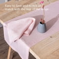 thumbnail image 3 of Over&Back Washed Linen Table Runner, 3 of 6