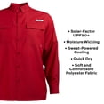 thumbnail image 2 of Habit Men's Long Sleeve 50+ UPF Fishing Shirt, 2 of 9