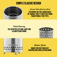 thumbnail image 4 of Duraflame Stainless Steel Tabletop Mini Fire Pit (5.5"), 4 of 7
