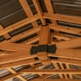 thumbnail image 8 of Backyard Discovery Norwood Cedar Gazebo with PowerPort, Choose Size, 8 of 15